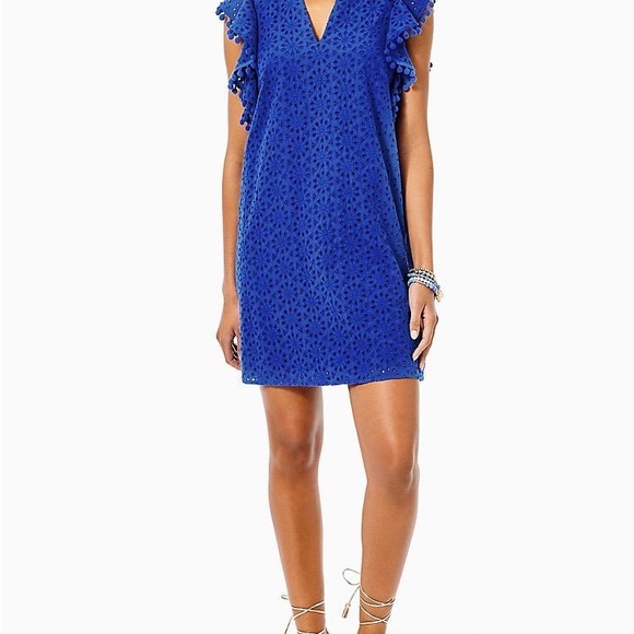 Lilly Pulitzer
Astara Flutter Sleeve Mini Dress. Size xl. Never worn. - Picture 4 of 4